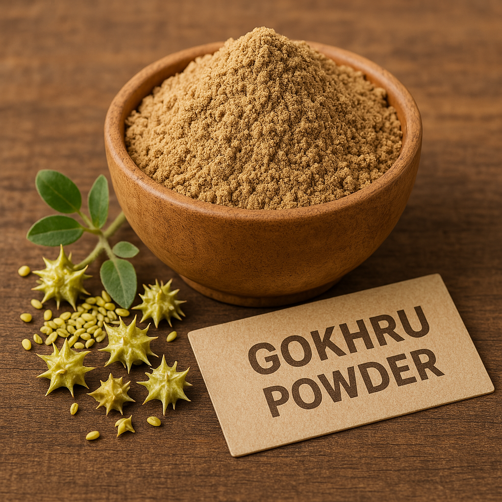Gokhru powder